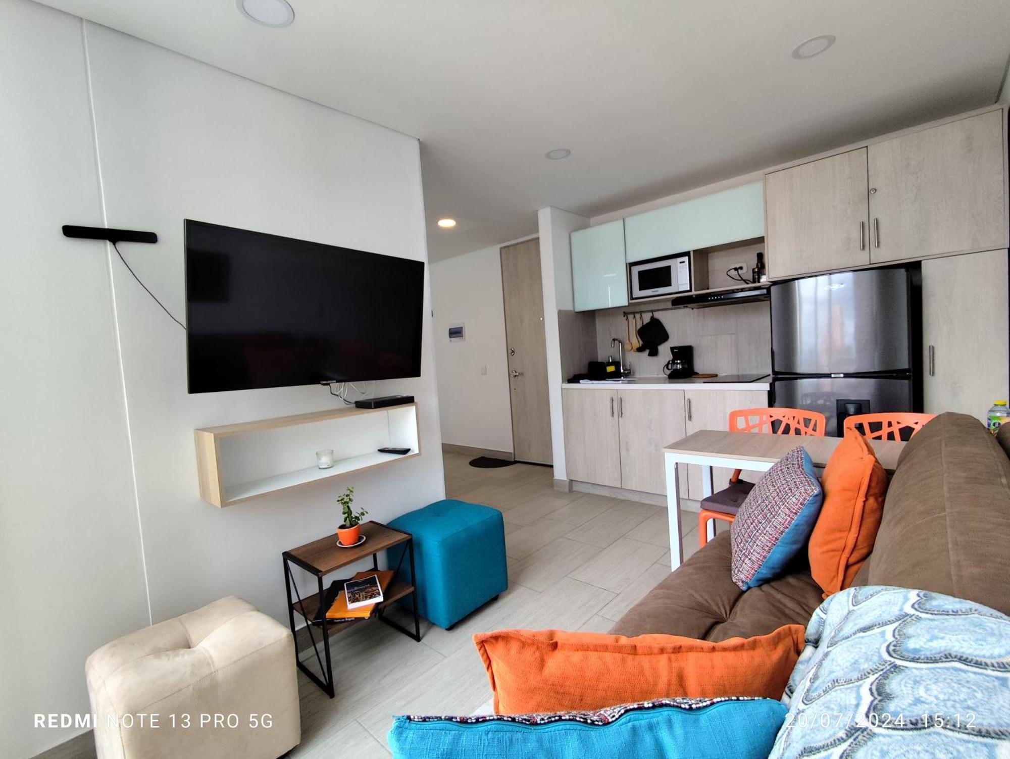 Apartaestudio San Martin, La Quinta Bogota Bagian luar foto